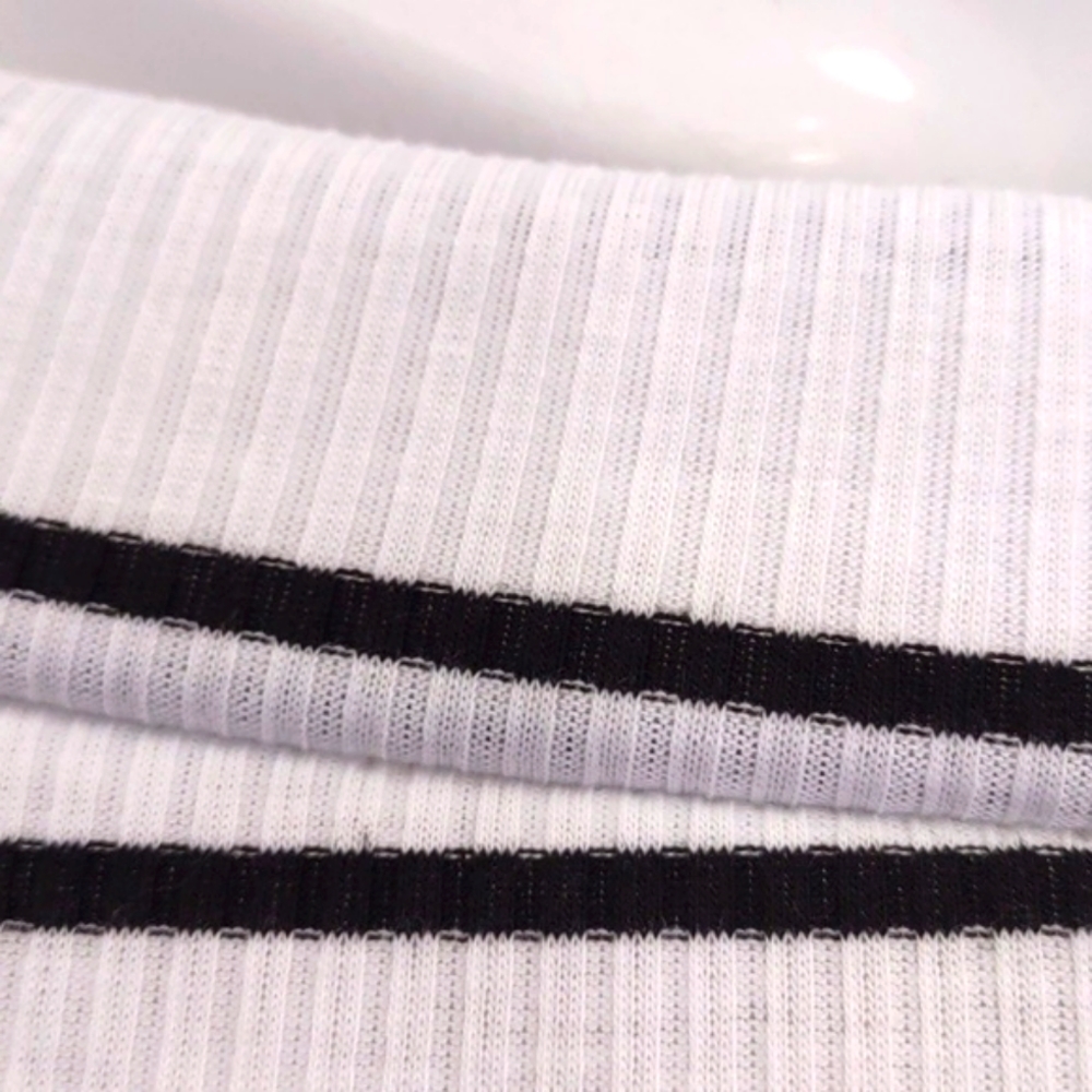 SheIn Off Shoulder Striped Top - Picture 2 of 3